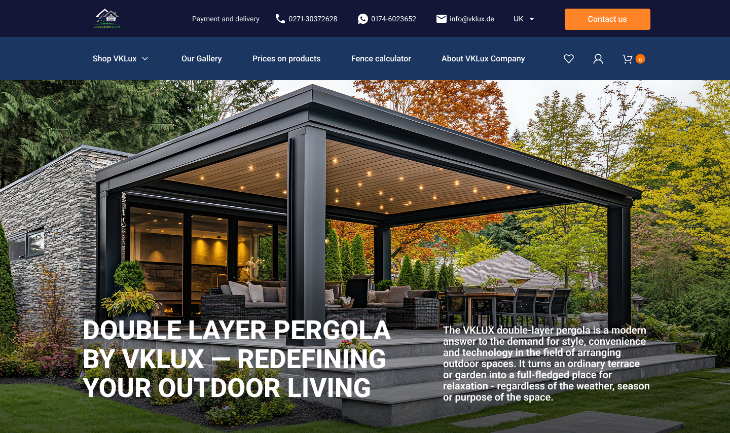 Landing page development cost