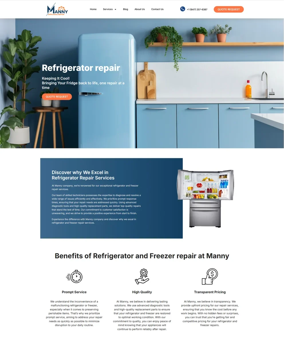 SEO website development case