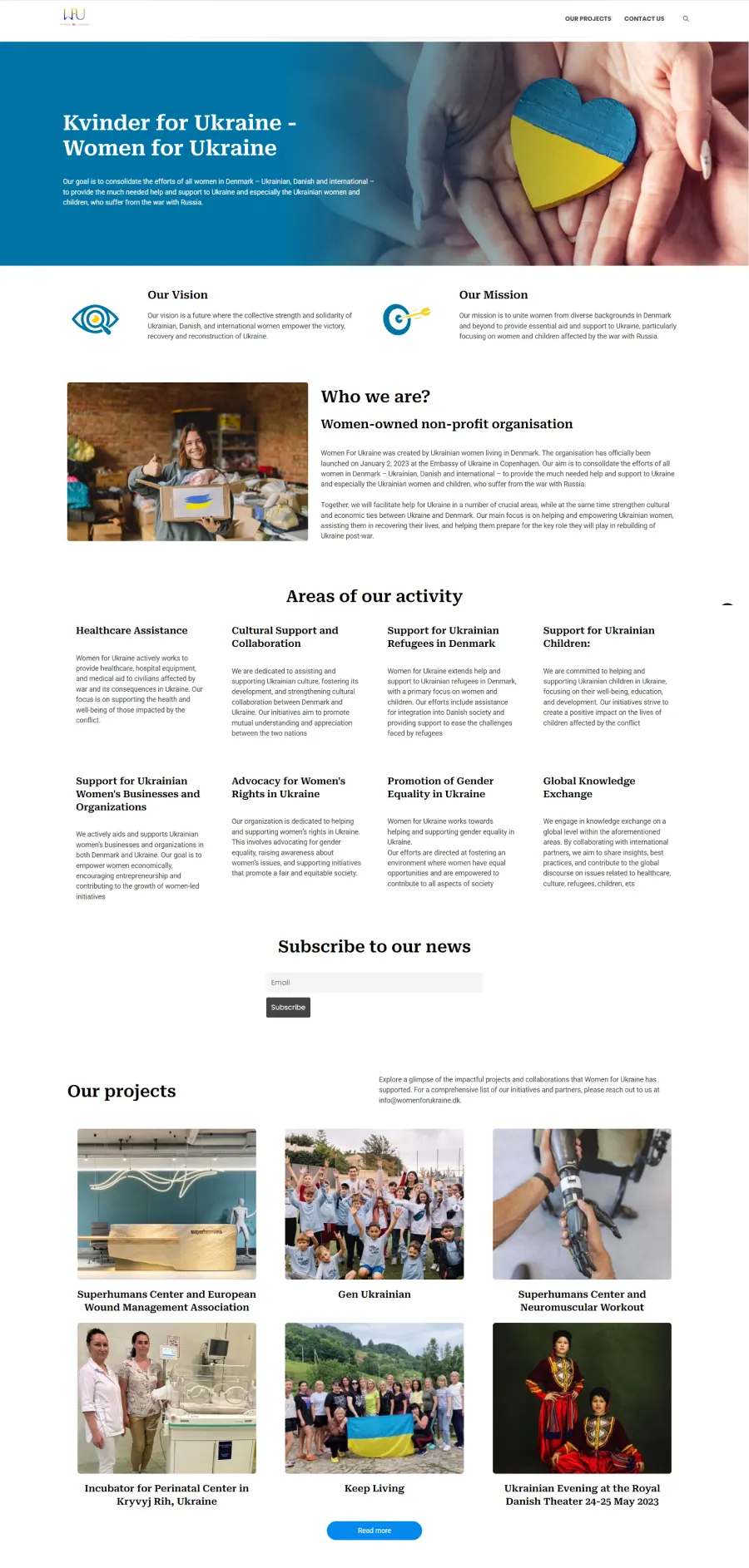 website development case