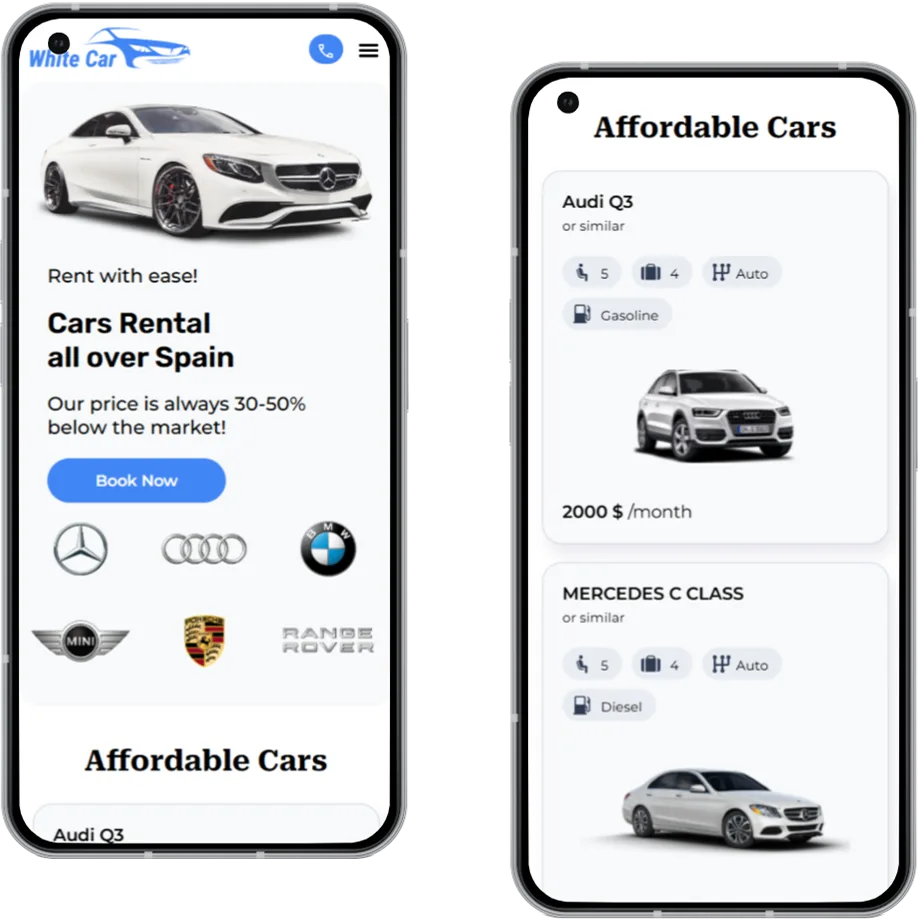 website development services case